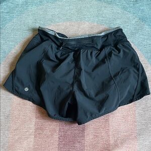 lululemon athletica Black Athletic Shorts